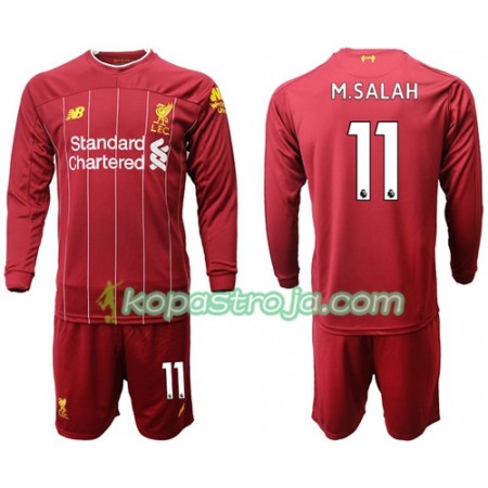 Billiga Fotbollströjor Liverpool M.Salah 11 Barn Hemma tröja 2019/20 Långärmad